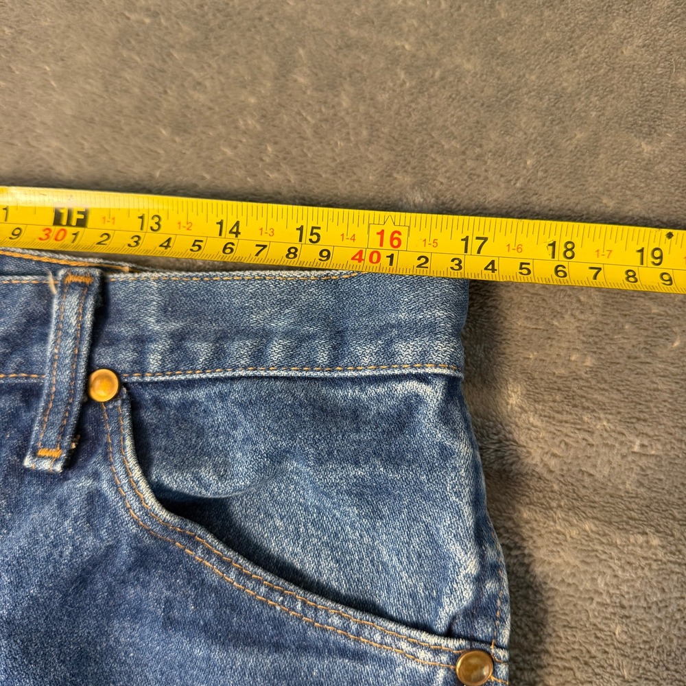 Vintage USA Wrangler Cowboy 90s Original Fit Jeans Mens 36x34 Straight Leg 13MWZ - Picture 9 of 9